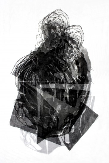 Antonio | linocut | 250x150cm